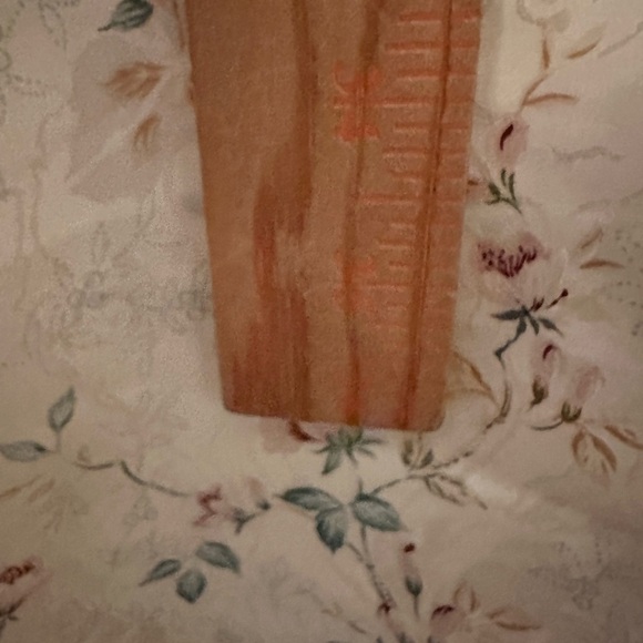 CALIFORNIA DYNASTY Vintage woman floral lace cream satin dainty feminine robe 1X - Picture 11 of 14